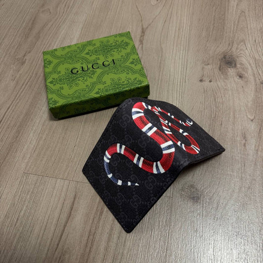 BILLETERA GUCC SNAKE BLACK
